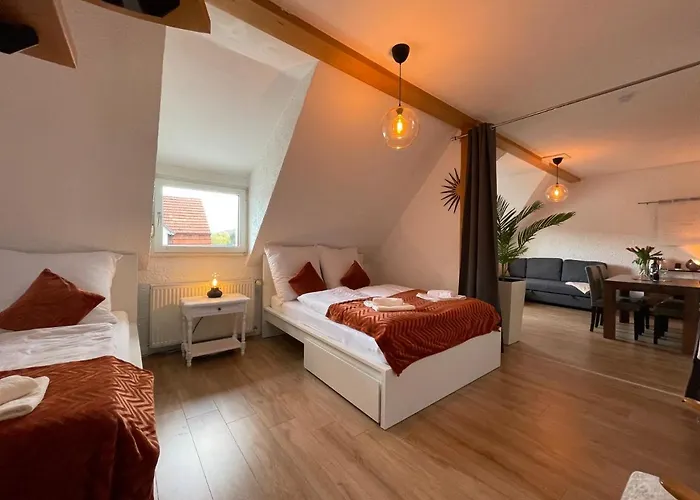 Dilara By Ninja Spaces - 105qm Maisonette, Garten, Parkplatz