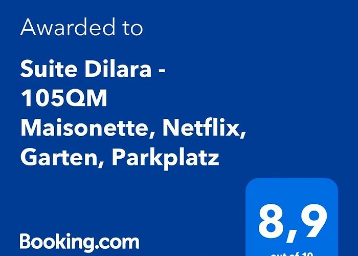 Dilara By Ninja Spaces - 105qm Maisonette, Garten, Parkplatz